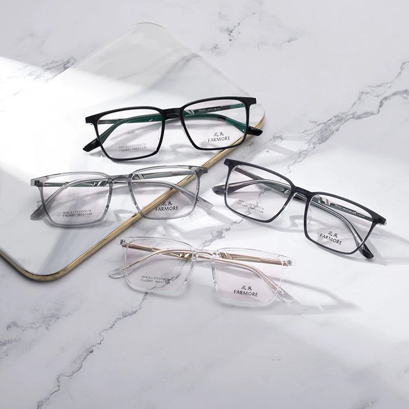 New Fashion Anti Blue Light Blocking Computer Safety Eyeglasses for Men Women Glass Lenses Optical Lens