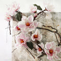 C-V002 Artificial magnolia Flower Vine Garland for Wedding Home Party Decoration