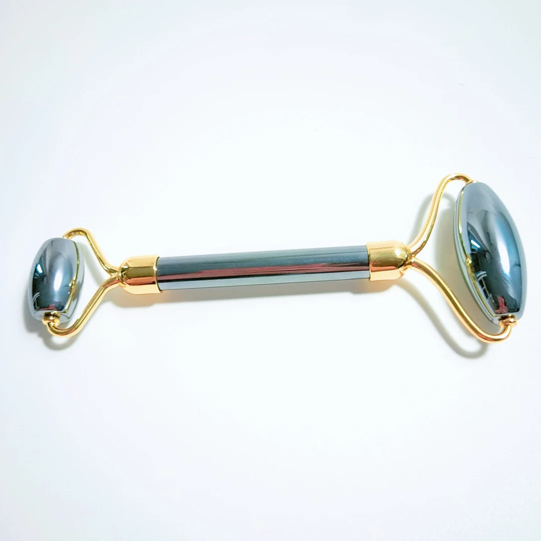 DIY Upgraded Natural Terahertz Jade Roller Facial Roller + Butterfly Gua Sha Set