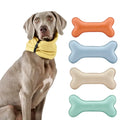 Wholesale PU Leather Dog Bone Toy Chew Toy Customized logo Christmas Bone Shape Dog Toys