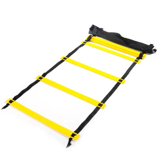 Agility Speed Training Ladder for Soccer Football Basketball Trainers Feet Training Equipment With Black Carry Bag
