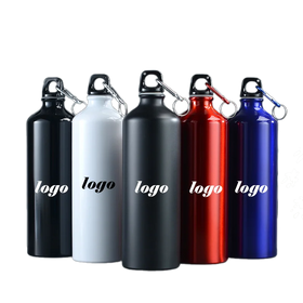 Promotional Aluminum Water Bottle 20oz Reusable Bike Water Bottle Leak Proof Sports Travel Bottles for Outdoor