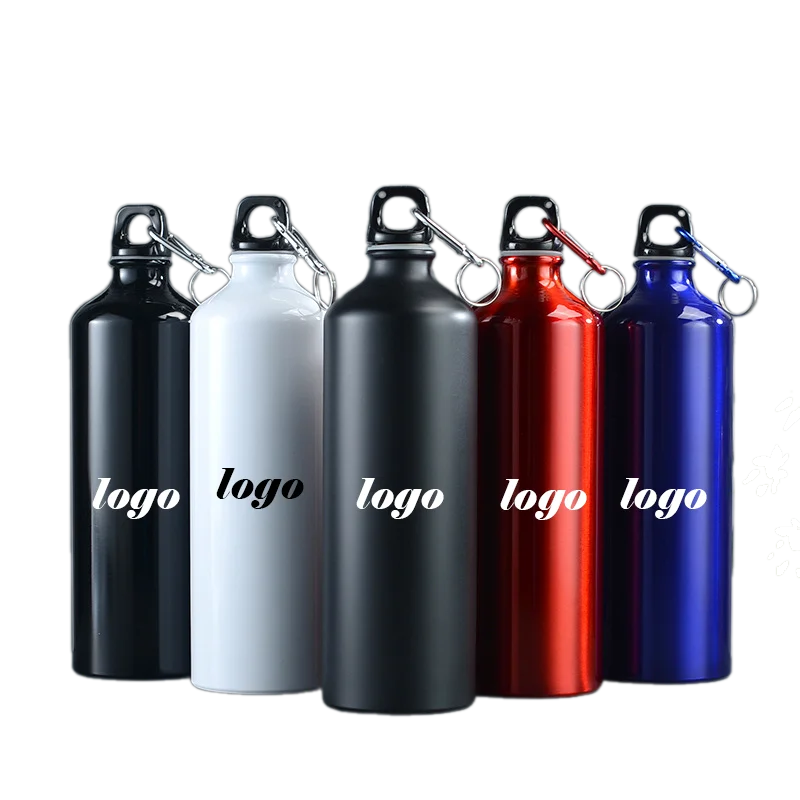 Promotional Aluminum Water Bottle 20oz Reusable Bike Water Bottle Leak Proof Sports Travel Bottles for Outdoor