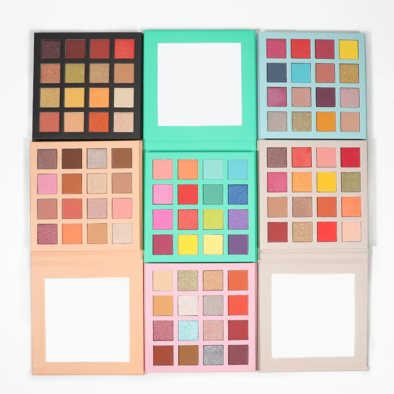 OCHAIN Cosmetics Supplier Hot Color Eye Shadow Makeup Private Label Diy Single Eyeshadow Palette