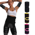 Sports Workout Exercise Adjustable Neoprene & Nylon Breathable Woven Arm Slimming Shaper Sweat Sauna Trimmer Belt
