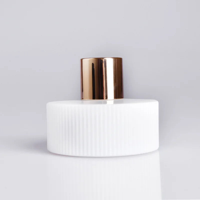 Ceramic White Ware Custom Fragrance Perfume Reed Diffuser Aromatherapy Glass Bottle