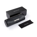 Luxury Eyeglass Packaging Box Cylinder Zipper Sunglasses Cases Personalized Clean Cloth Eyeglasses Case Set