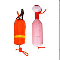 NiuFuRui 8mm Diameter Braided High Strength 250N Polyethylene Water Rescue Floating Rope Bag