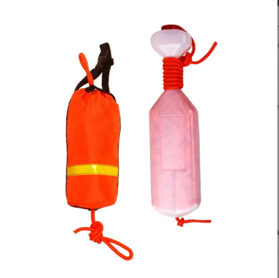 NiuFuRui 8mm Diameter Braided High Strength 250N Polyethylene Water Rescue Floating Rope Bag