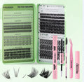 Eyelash Book 540PCS Individual Clusters Large Volume False Eyelashes Thick Natural Lashes DIY Segmented Eyelashes MegaBDM