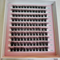 Private Label Synthetic Hair Handmade Mega Volume 10D-20D Convenient TOP Quality Seal Bond Apply Home DIY Per Cut Segment Fan