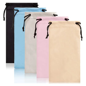 Optics Accessories Sunglasses Pouch Soft Microfiber Fabric Glasses Custom Cleaning Cloth