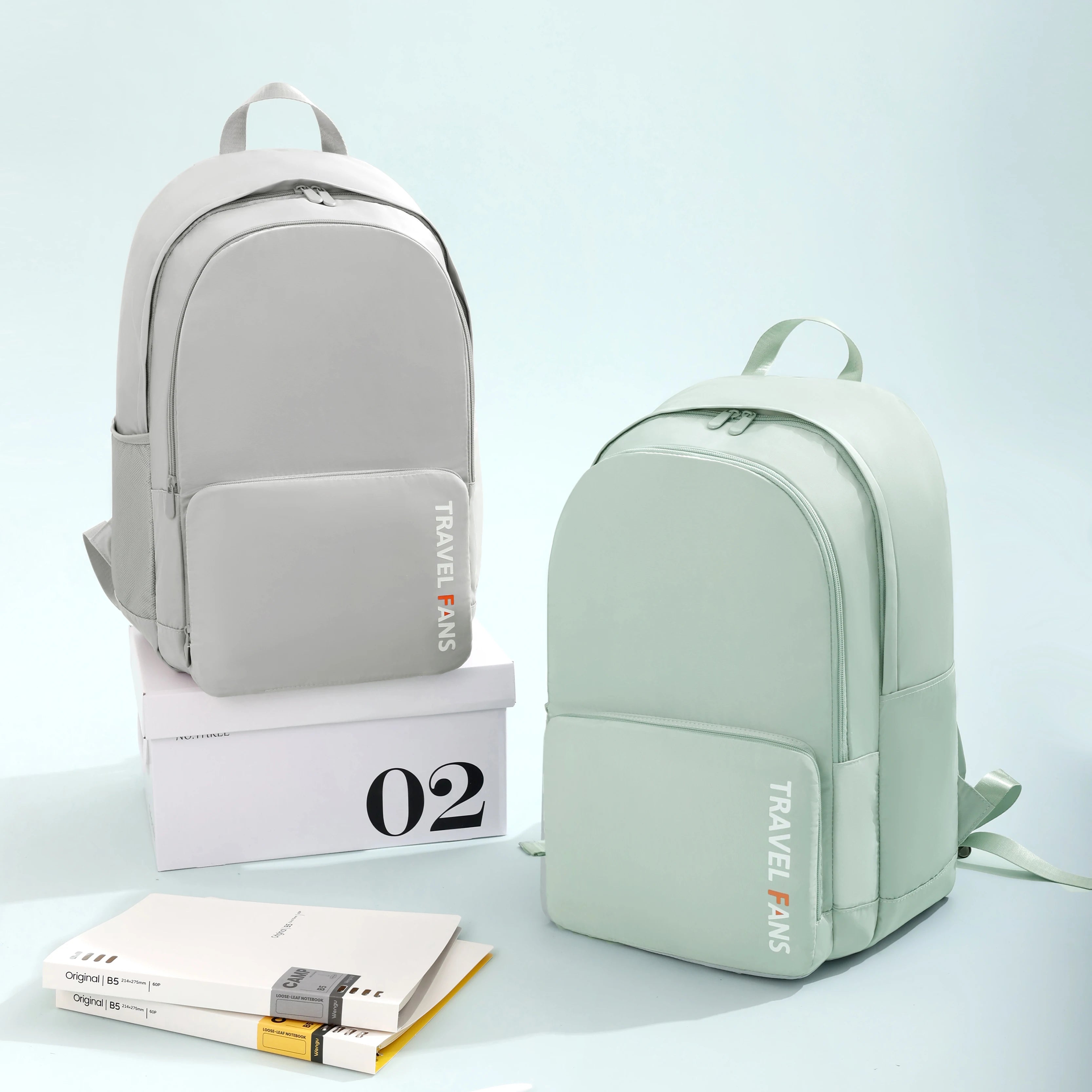 Wholesale Unisex Multifunctional Casual Sports Backpack Polyester Zipper Waterproof Folding Design Fashion Arcuate Carrying