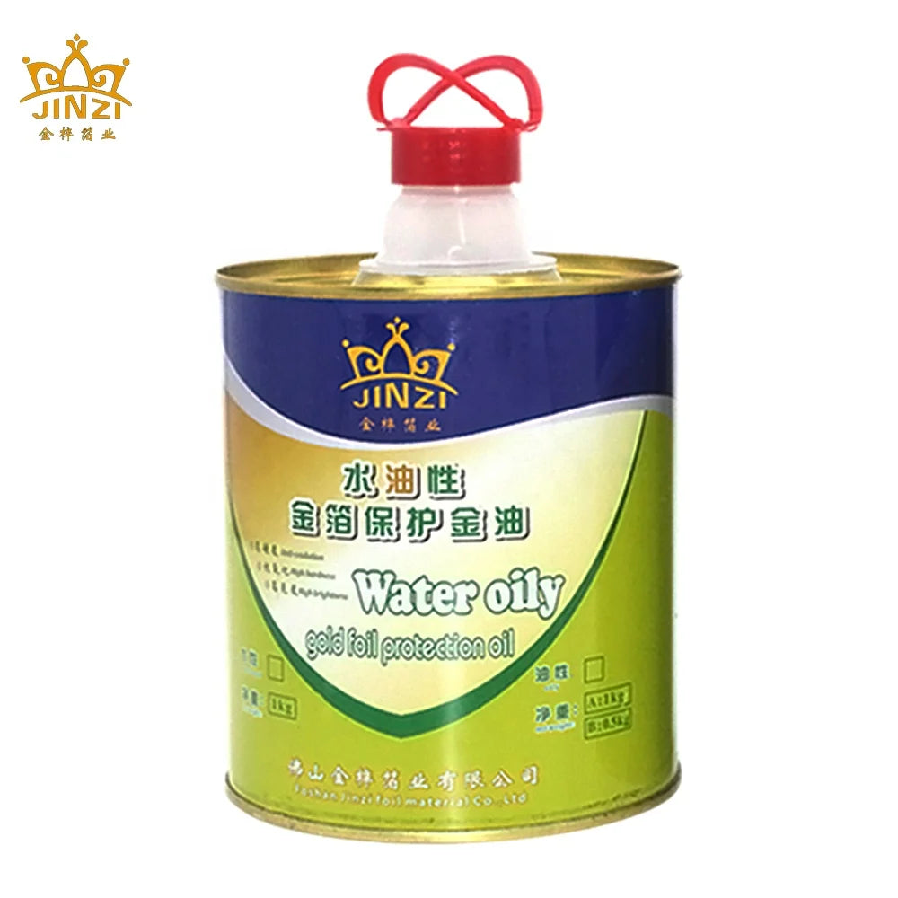 Water & Oily Base Gold Leaf Foil Furniture Gilding Protection Oil Liquid