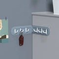 Perforation-free Wall Coat Hooks Bathroom Corner Sticking Hook Gap Hanger Simple and Powerful Seamless 6 Corner Hanger