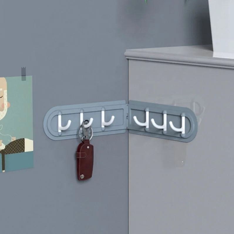Perforation-free Wall Coat Hooks Bathroom Corner Sticking Hook Gap Hanger Simple and Powerful Seamless 6 Corner Hanger