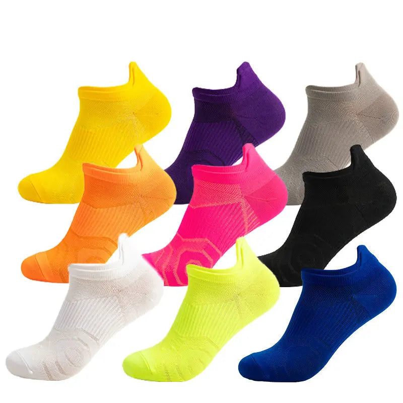 Low Cut Invisible Shallow Cotton Crew Socks Men's Running Sports Custom Fashionable Socks