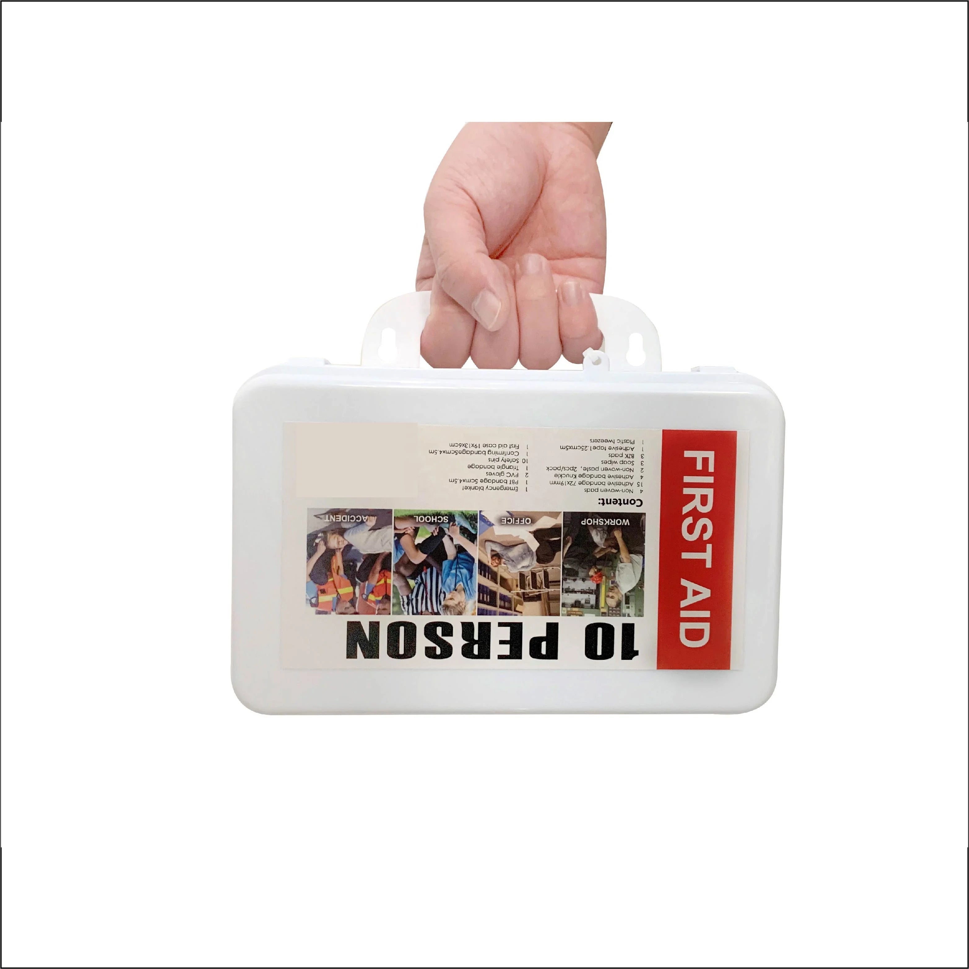 Customized DIY Outdoor First Aid Kit Bag DIN13164 CE ISO Certified Lightweight Waterproof 5L for Automobile Home Car Use