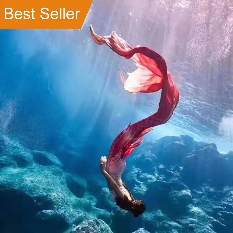 Factory Swimsuit Swimwear Best Sale Mermaid Tail Swim Wear With Monofin With Monofin With Flipper