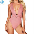 Environmental Round Resin Waist Buckle Bikini Connector Rings Women Swimwear Accessories 2022