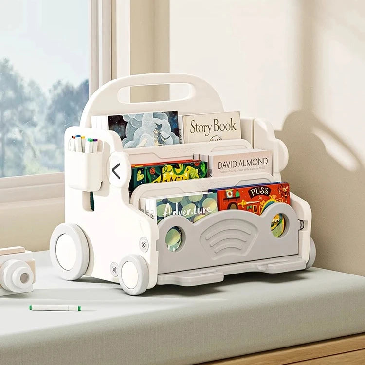 Bookshelf Bookstands Kids Desktop Simple Multi-functional Shelf Bedside Small Table Top Bookshelf