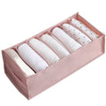 Closet Drawer Dividers Modern Fabric Storage Bags Washable Folding Wardrobe Clothes Organizer Drawers T Shirt Jeans Underwear