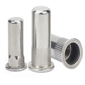 Nut Rivet Automotive Furniture Countersunk Head Knurled Body Stainless Steel(blind) M3