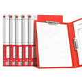 Custom PP Folders Office School Stationery Files Storage A4 Paper Binder Clip Lever File Folder