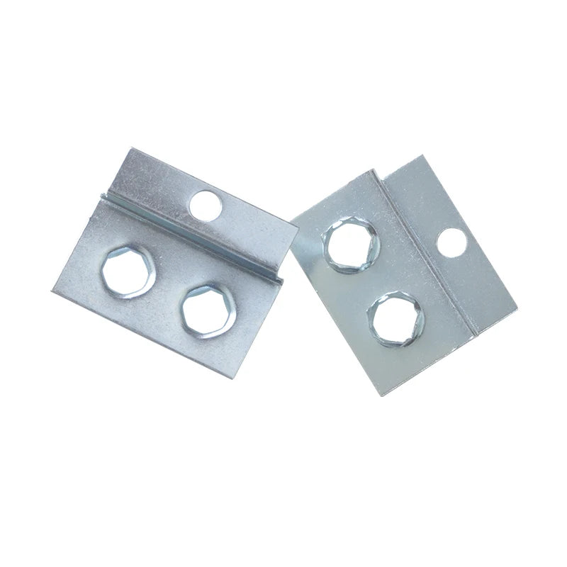 Two Hole Screw-Free Sawtooth Hangers Heavy Duty Zinc Plated Metal Iron Plain Finish Picture Frame Hanging Hardware Bag