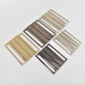DK-10 DIY Clothing Accessories Clip Closure Clasp 40mm 50mm Square Decorative Belt Buckles for Garment