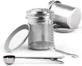 Portable Stainless Steel Tea Infuser Teapot Filter for Coffee & Tea Set with Polished Surface and Creative Design