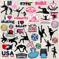 Hot Sale Designer Shoe Charm Ballet Swim Wrestling Sport Charm Shoe Button Wholesale Pvc Charm Custom Accessories Bulk
