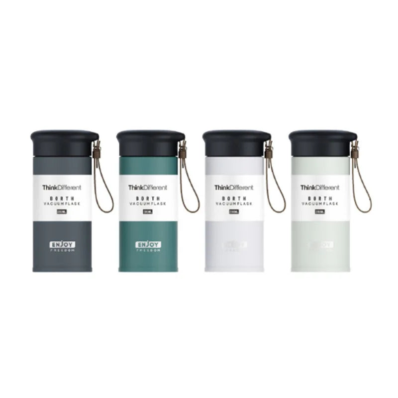 Mini Portable Stainless Steel 280ml Vacuum Flask Custom Logo Travel Tumbler Coffee Insulated 6-12 Hours Eco-Friendly Zogift