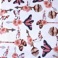 Custom Design 100% Polyester Digital Printing Custom Printed Pul Breathable Waterproof Pul Fabric for Nappy Diaper