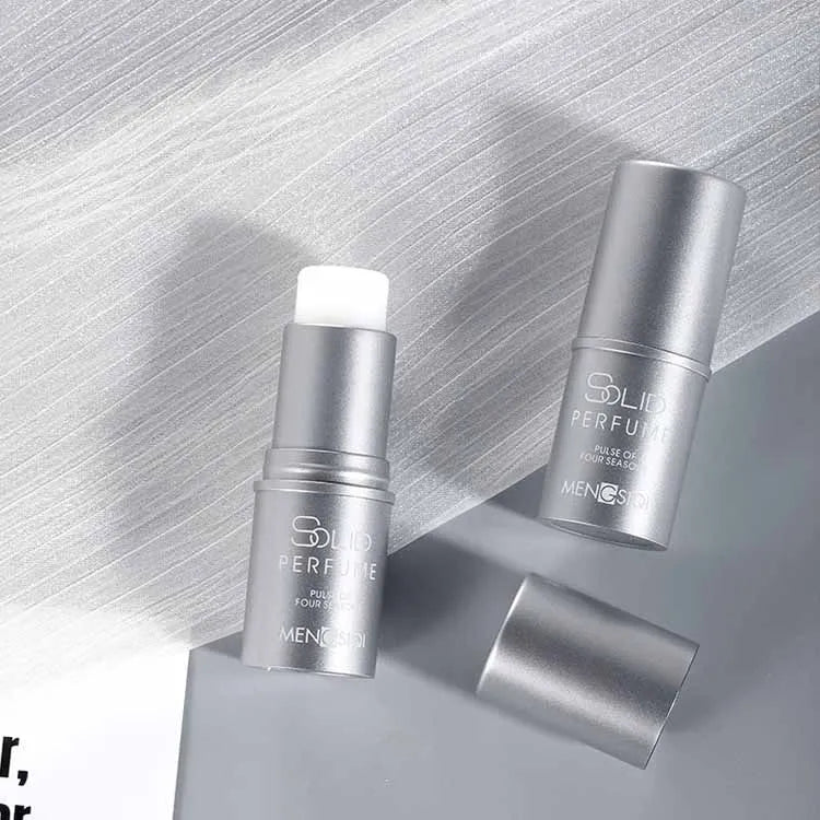 Portable Deodorant Solid Perfume Balm Body Fragrance Long Lasting Solid Perfume for Men and Women