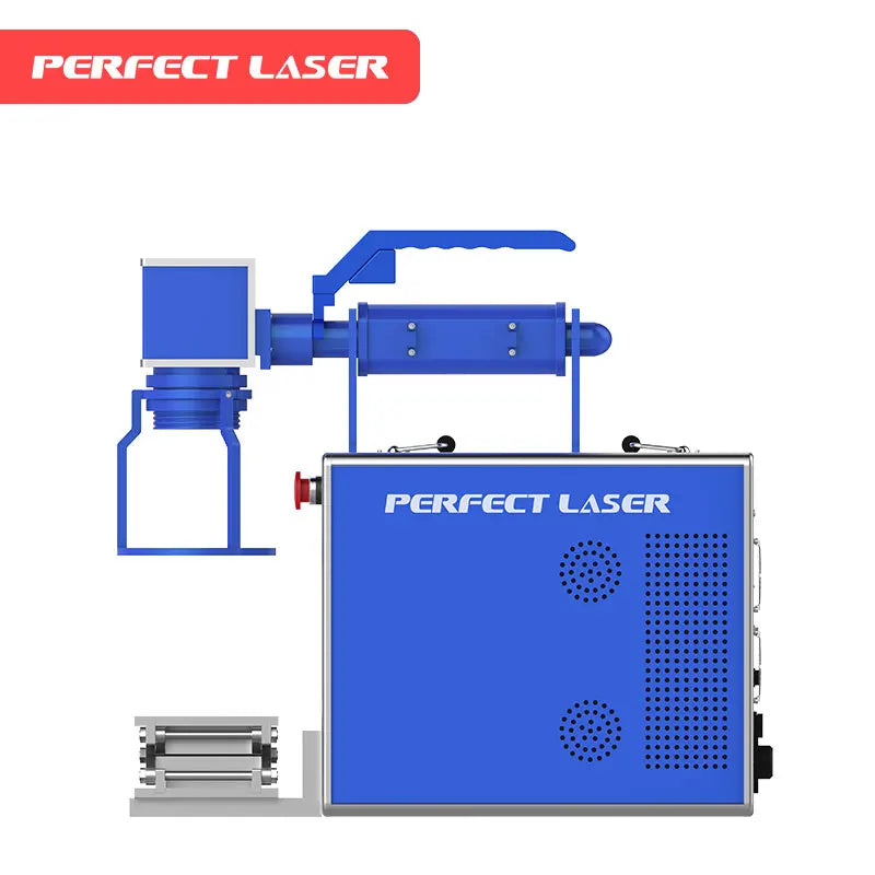 Perfect Laser-  Portable Handle Fixed 50w 30w  Laser Engraving Machine/  Portable Laser Marking Machine Cheap Price for Sale