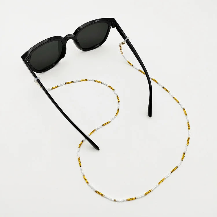 UNOC Acrylic Beaded Eyeglass Chains Sunglasses Lanyards Fashion Eyewear Accessories Colorful Women & Girls One Size