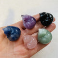 Wholesale Natural Healing Crystal Carvings Animals Crystal Gemstone Sleeping Cat for Decoration