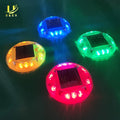 Direct Factory Price Plastic Shell Waterproof Solar Cat Eyes Round Raised Pavement Marker Light Flashing Solar Road Studs