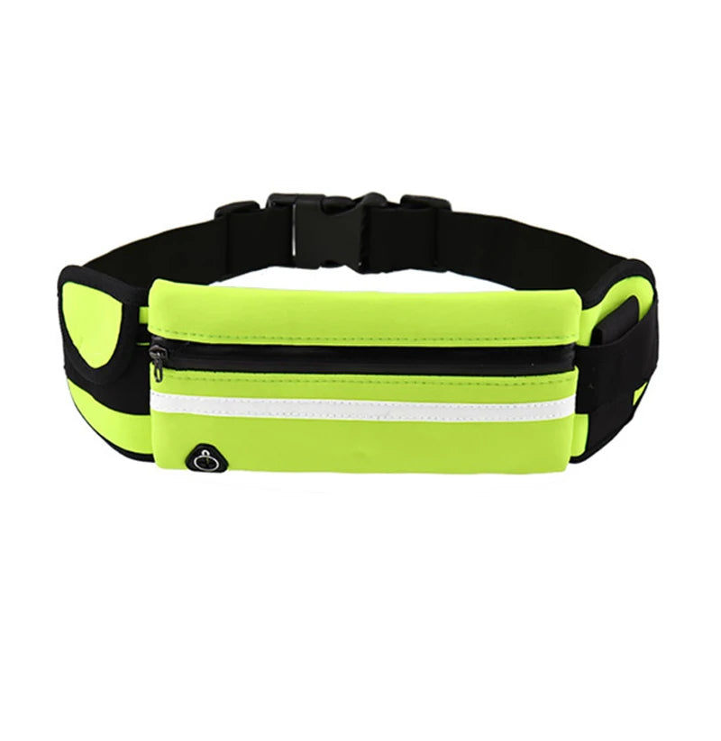 New Outdoor Sports Pockets Unisex Anti-Theft Mobile Phone Running Waist Bag Custom Logo Women Sports Fitness Waist Bag