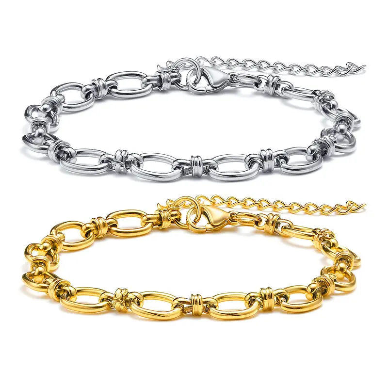 Handmade Stainless Steel Fashion Charm Bracelets for Ladies and Men Premium Jewelry Accessories Gift