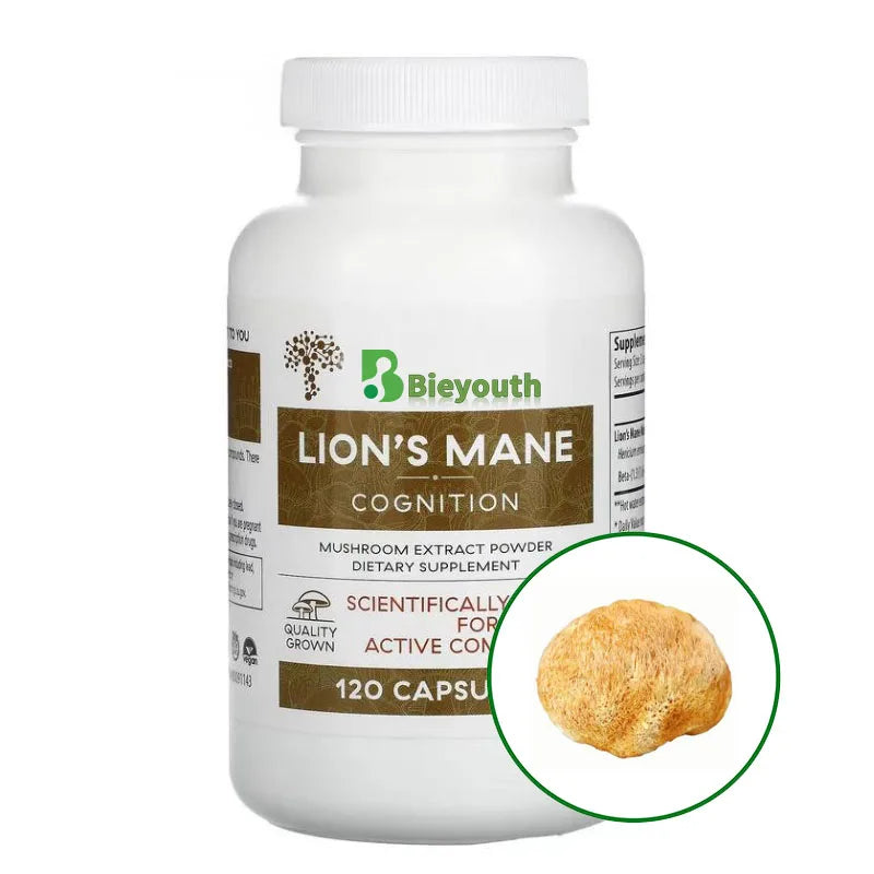 Factory Supply Hericium Mushroom Capsules Hericium Erinaceus Lion's Mane Mushroom