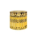 Modern Retro Glass Candy Jar Jewelry Box Lid Hanging Metal Candle Lantern Indoor Outdoor Christmas Decor Model Centerpieces