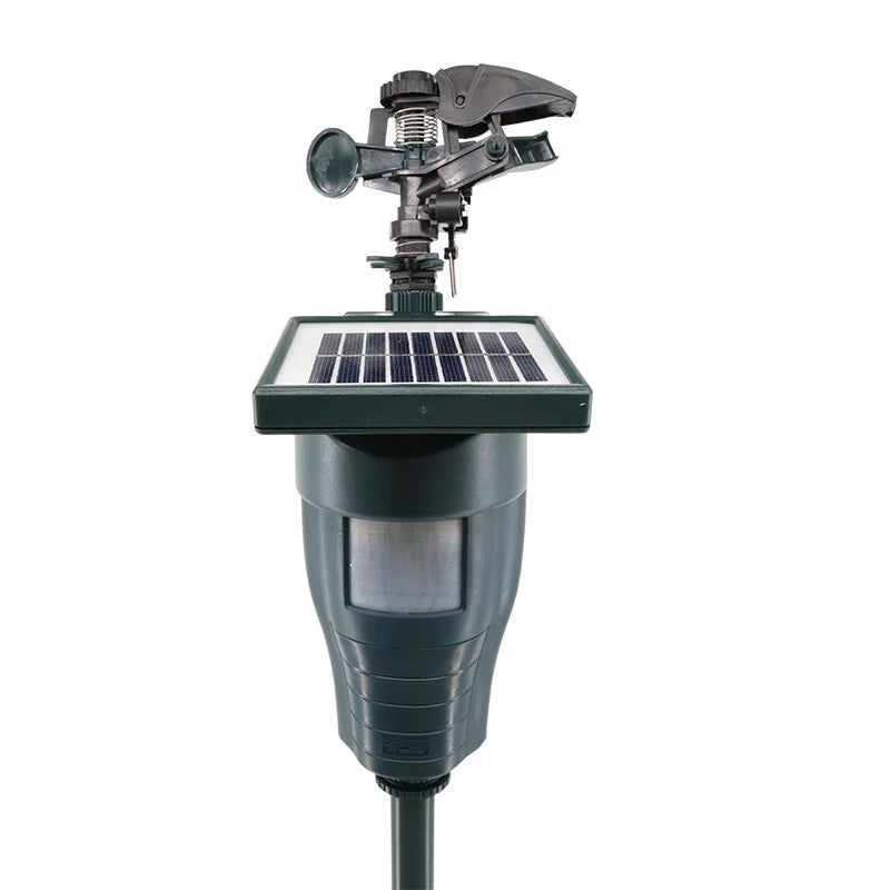 SUNSHINE Smart Irrigation Controller Motion Activated Sprinkler for Farm Agriculture Use Solar Panel Plastic Material Easy