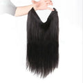 LONGFOR Wholesale Easy-To-Wear Lace Fishline Hair Curtain Special for Women Real Human Hair Extension Wigs