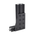 China Manufacturer 6431 Cnc Aluminum Rohs Oem Odm 10 Series  9 Hole 90 Degree Joining Plate for Aluminium Profile  10 Inches
