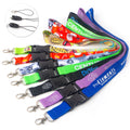 Custom Polyester Key Lanyard With Card Holder Personalized Logo Safety Neck Strap Silk Screen Printing Sublimation Lanyards