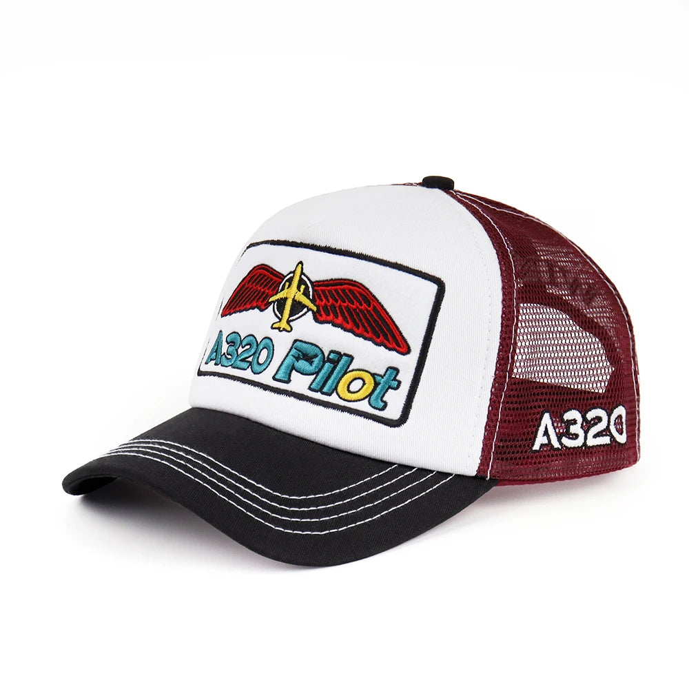 Custom Summer Combination of Colors 5 Panel Foam Trucker Hats Polyester Mesh Trucker Cap With Applique Embroidered Patch