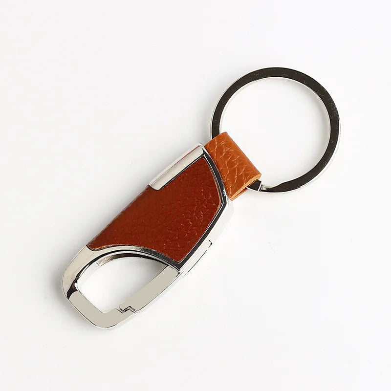 New Arrival High Quality Black Car Keyring Pu Leather Keychain/Cloth Key Holder/Key Chain