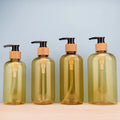 200ml/300ml/350ml/500ml PET Press Lotion Bottle Shampoo Body Wash Hotel Luxury Dispenser Guangdong Screen Printing